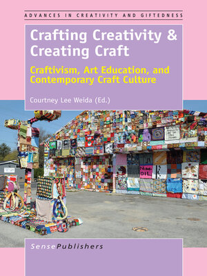 cover image of Crafting Creativity & Creating Craft